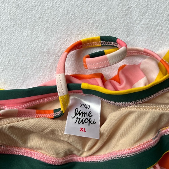 Lime Ricki One Piece Bathing Suit - Picture 4 of 8